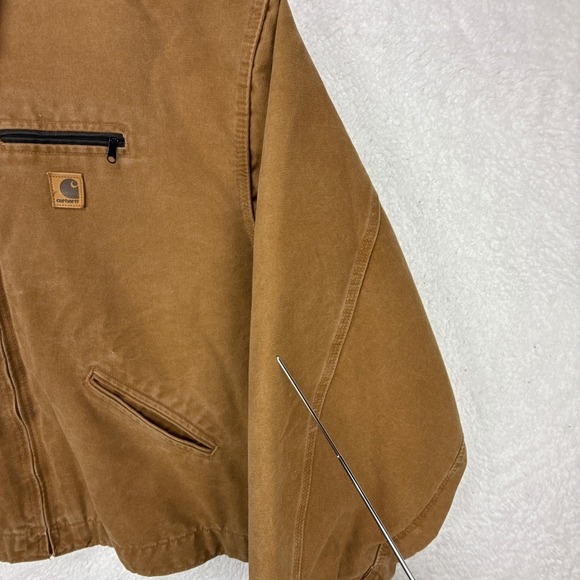 Carhartt Detroit Jacket Blanket Lined Mens 5XL J97 BRN Brown NWT NOS - Picture 12 of 16